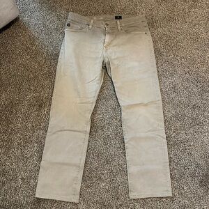 AG tan the graduate pants